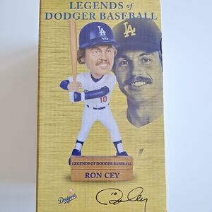 Dodgers Legends Bobblehead - White and Blue